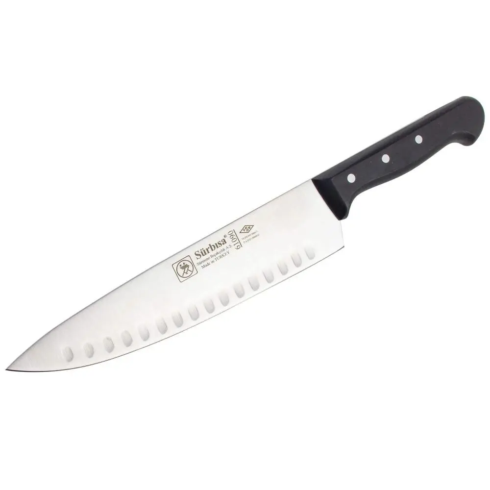 Sürbisa 61090 Oluklu Şef Bıçağı 22 Cm