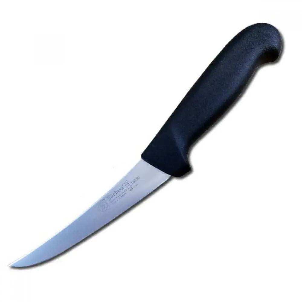 Sürbisa 61113 Esnek Eğik Kasap Kemik Sıyırma Bıçağı 14 Cm
