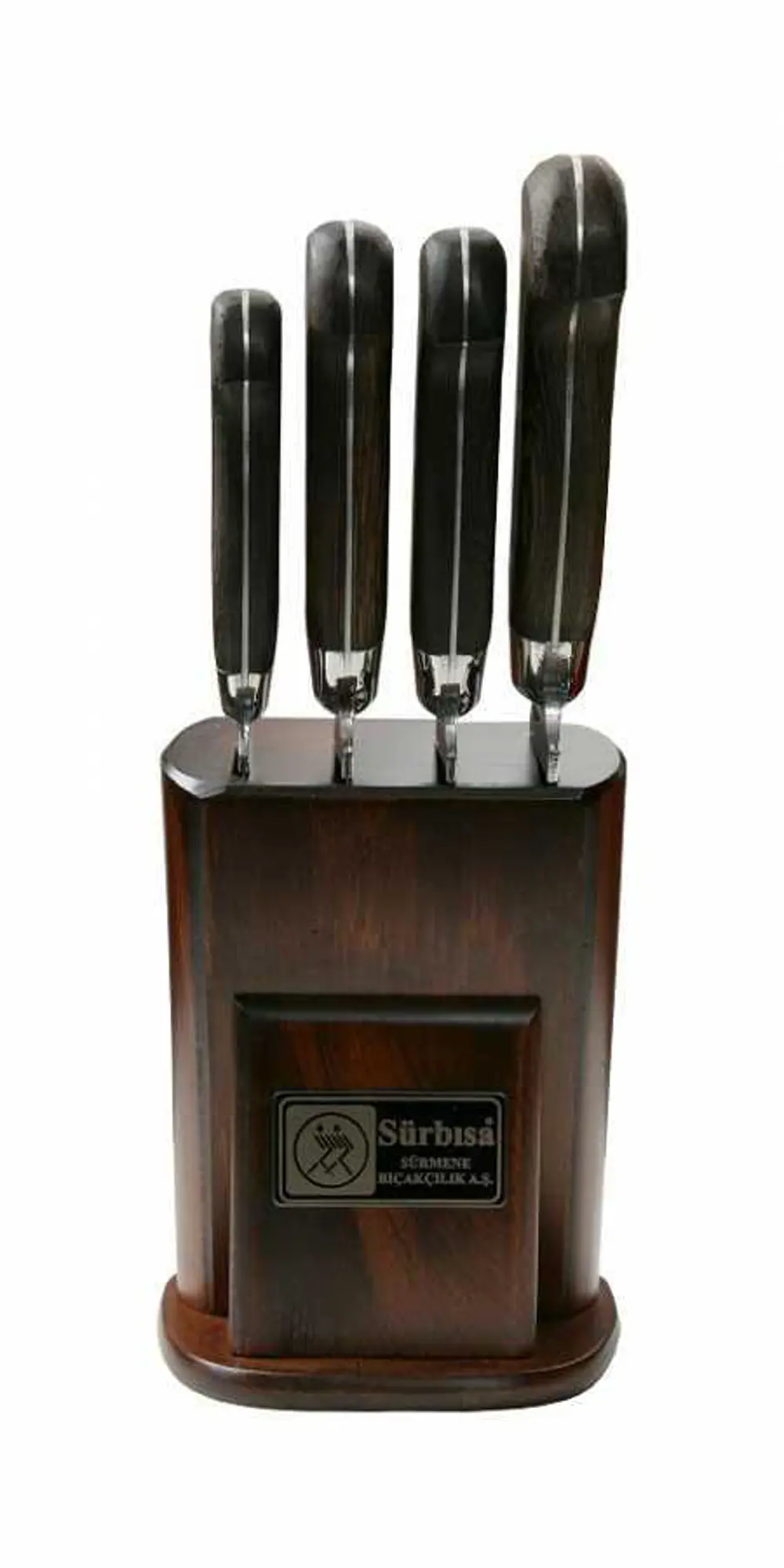 Sürbisa 61502-YM Yöresel Model Sürmene Eskitme Mutfak Bıçak Seti 