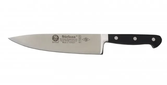 Sürbısa 61920 - Sürmene Sıcak Dövme Şef Bıçağı 18 Cm