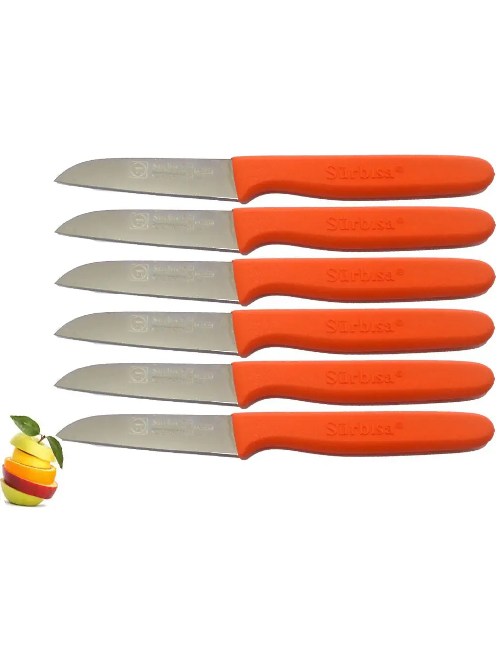 Sürbisa Sürmene 61007 6'lı Sebze Meyve Bıçağı Set