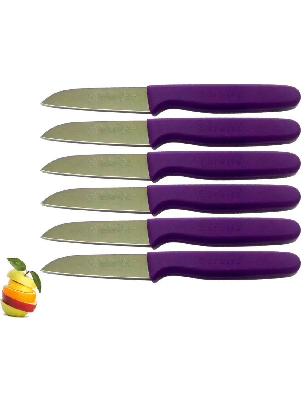 Sürbisa Sürmene 61007 6'lı Sebze Meyve Bıçağı Set