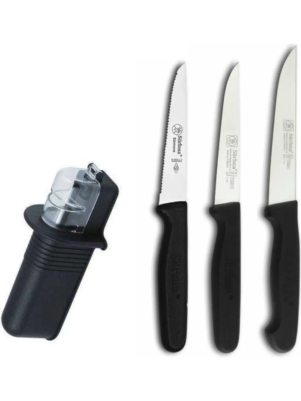 Sürbisa Sürmene Günlük Bıçak Set + Bileme