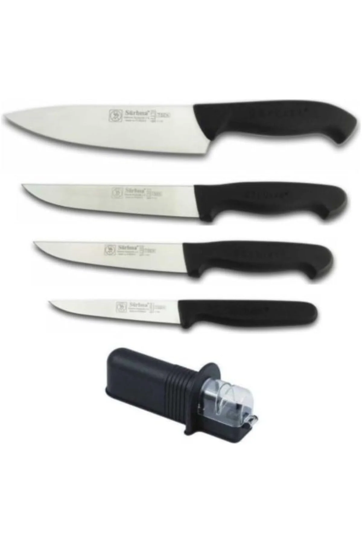Sürbisa Sürmene Kurban SET 4 Bıçak + Bileme AKYZ