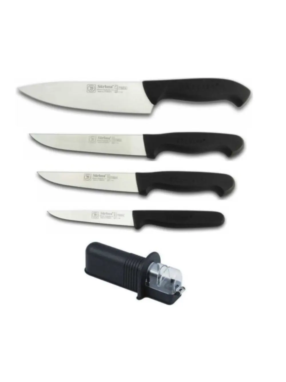 Sürbisa Sürmene Kurban SET 4 Bıçak + Bileme AKYZ