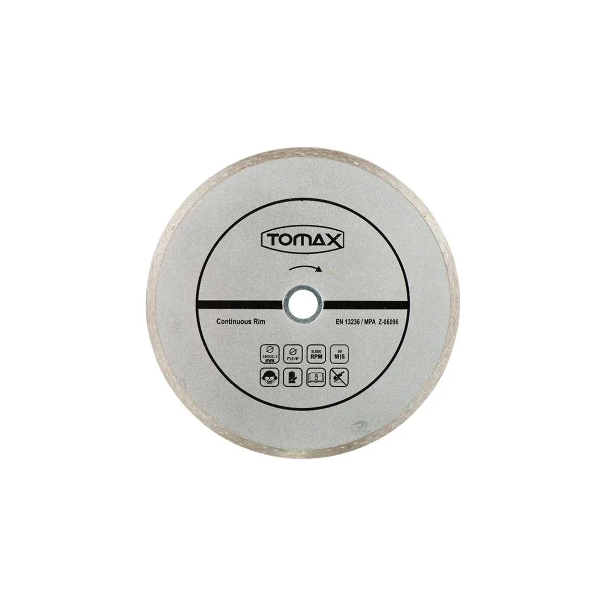 Sürekli Elmas Fayans Kesici Disk - 180x2,2x22 Seramik Fayans Porselen Kesim Fiyatı, Yorumları ve Özellikleri