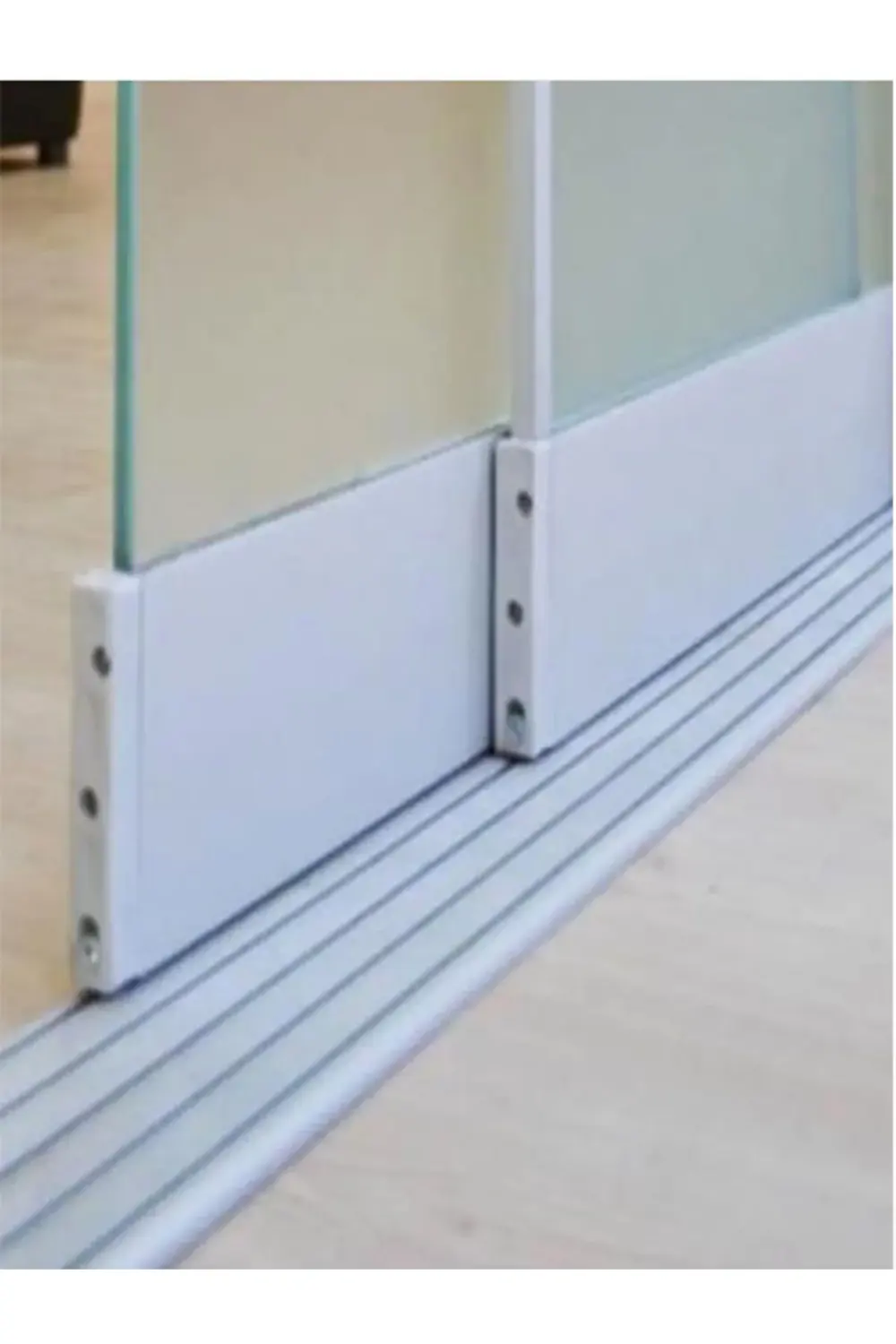 Sürgülü Cam Balkon Eşiksiz Sistem ve Mobilya Gardırop Ray Alt Tek