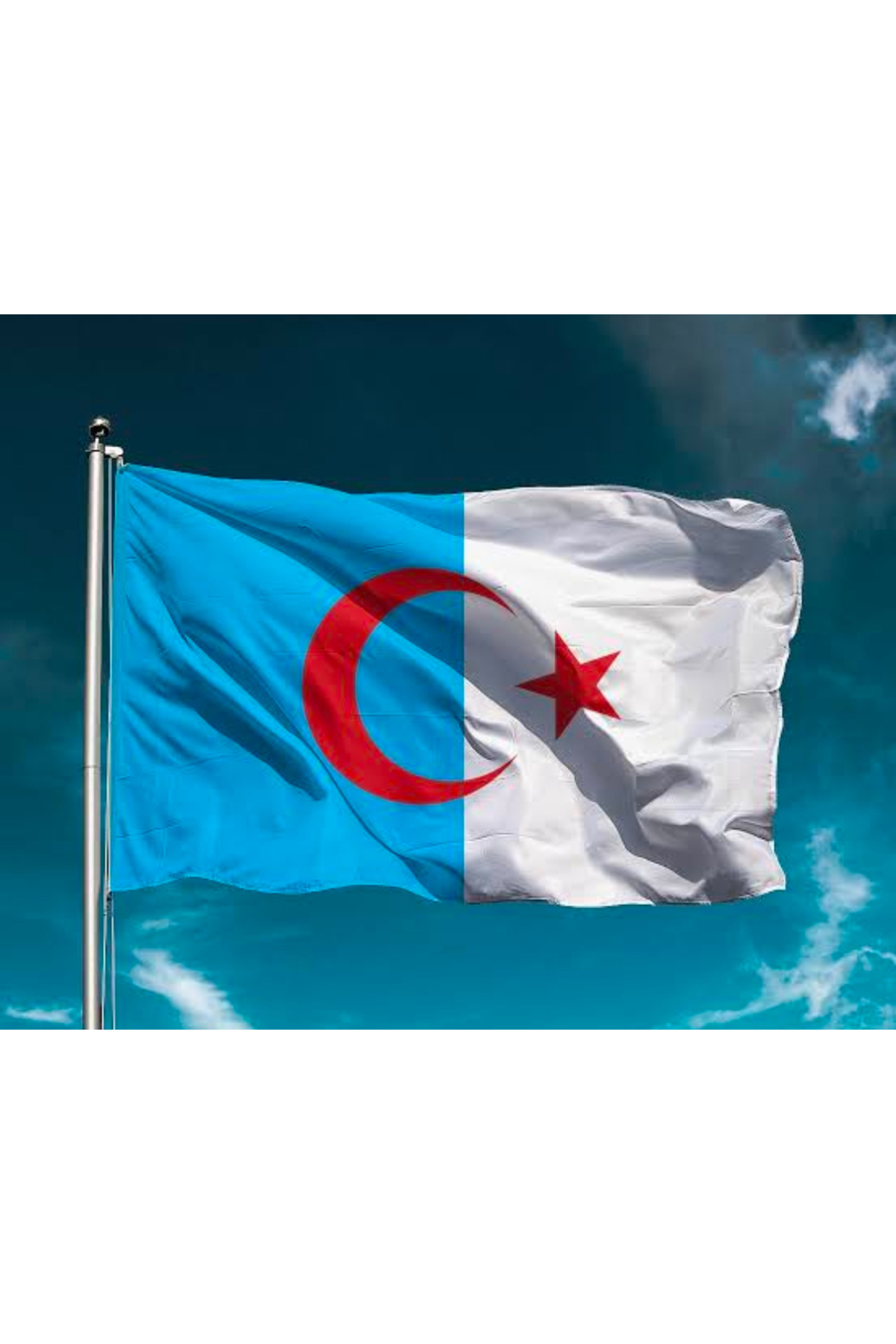 Suriye Türkmen bayrağı 70x105cm