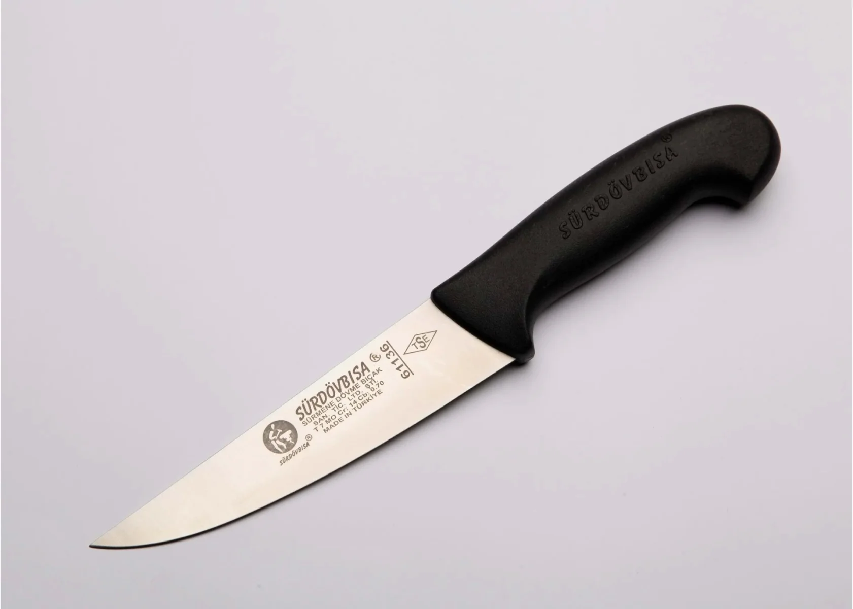 Sürmene 61035 Kasap Kurban Yüzme Bıçağı 14.5 Cm, Plastik Sap Diğe
