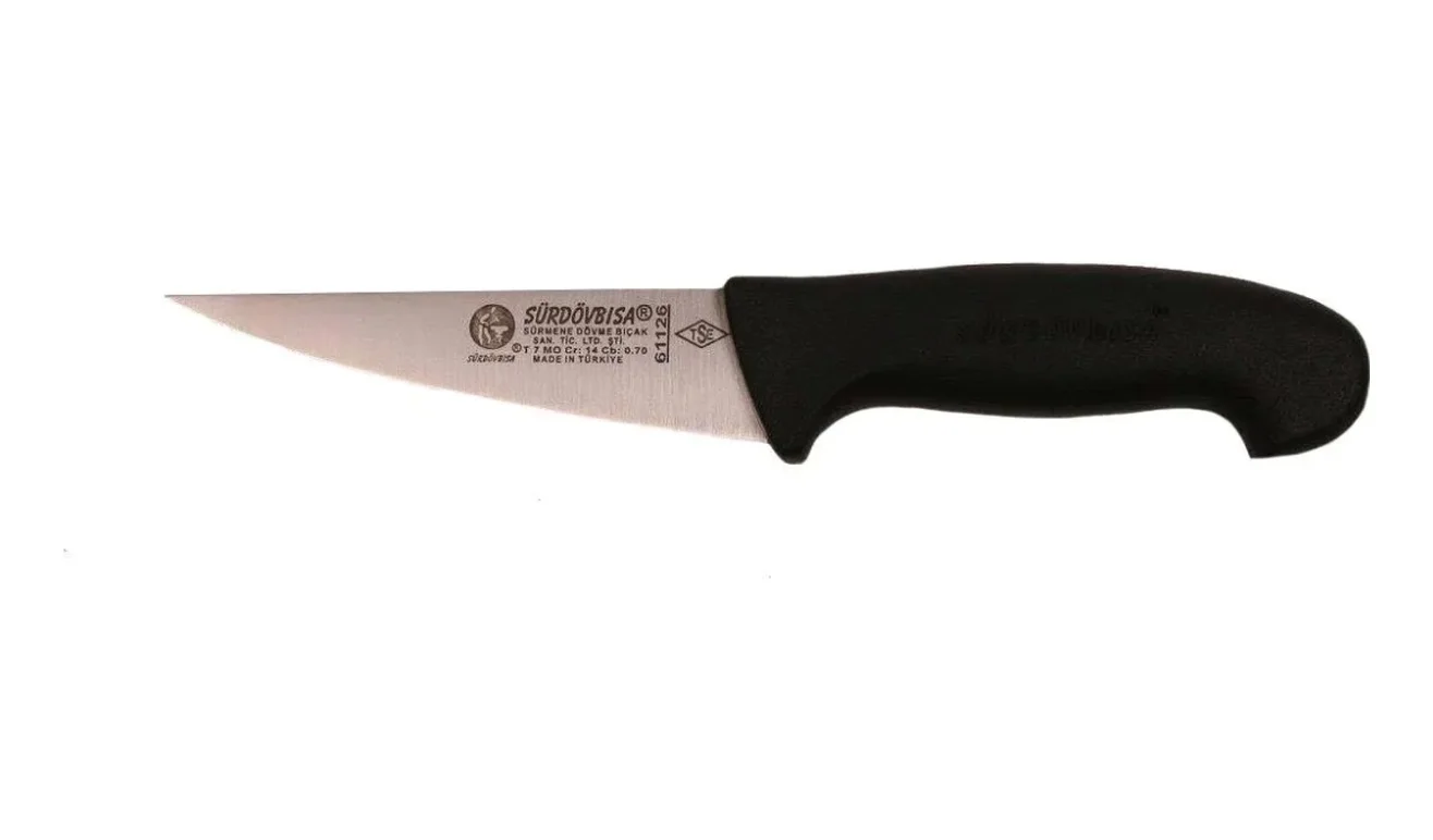 Sürmene 61126 Kasap Kurban Sıyırma Bıçağı 13 Cm, Plastik Sap Diğer