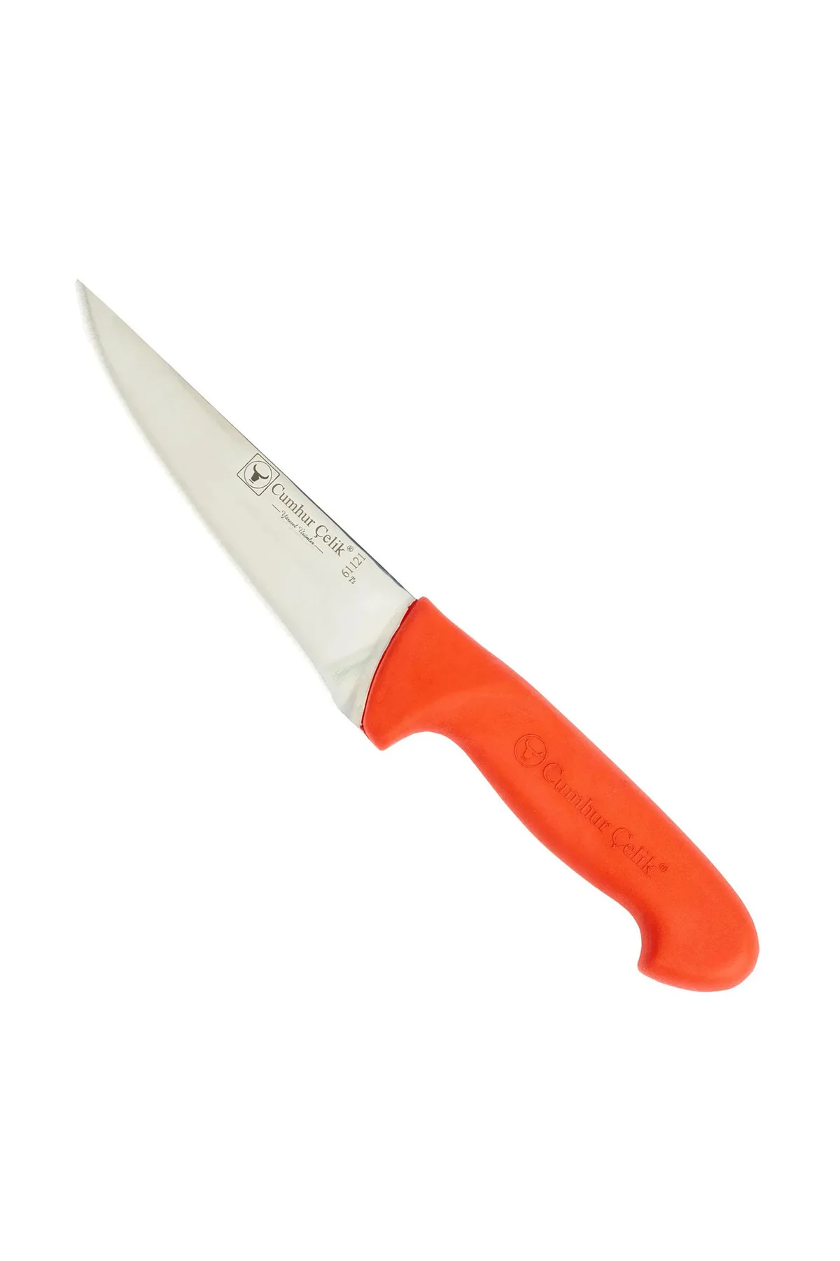 Sürmene Cumhur Çelik 61121 Sivri Kasap Kurban Bıçağı, 15 cm, Kaym