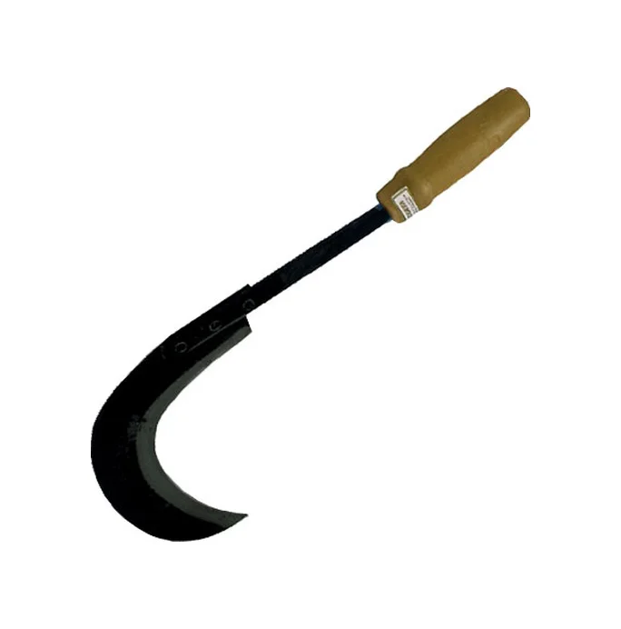 Sürmene Kırmızı Plastik Saplı Orak 43 Cm - Buğday Hasadı