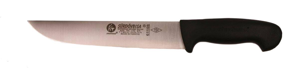 Evimdeyokyok Sürmene Sürdövbısa 61108 Kasap Bıçağı 21,5 Cm, Plastik Sap Tdrtr
