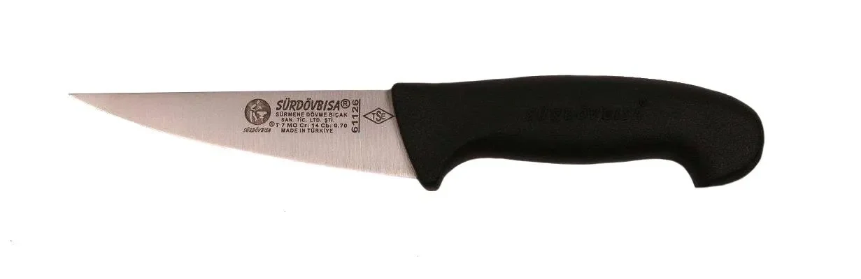 Sürmene Sürdövbısa 61026 Kasap Kurban Sıyırma Bıçağı 13 Cm, Plastik Sap