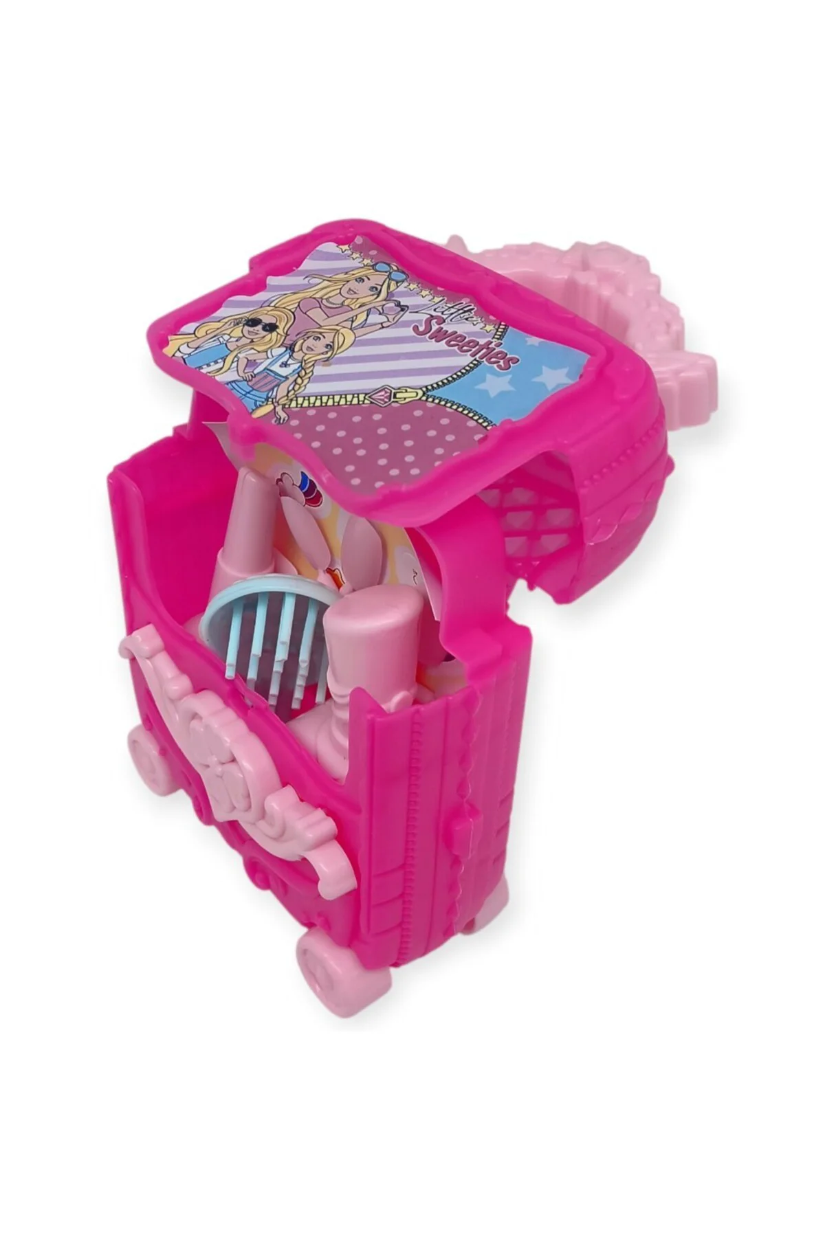 Sürpriz Oyuncak Valiz Güzellik Seti - 5 Parça - 02102 (Lisinya) Sürpriz Oyuncak Valiz Güzellik Seti - 5 Parça - 02102 (Lisinya)