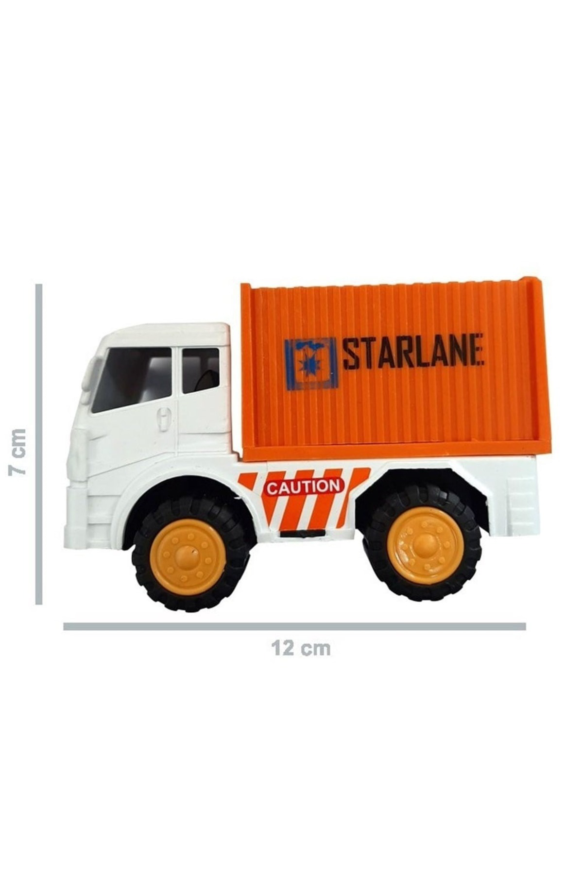 Oyuncak Store Sürtmeli Çöp Arabasi - Çöp Kamyonu 12,5 Cm