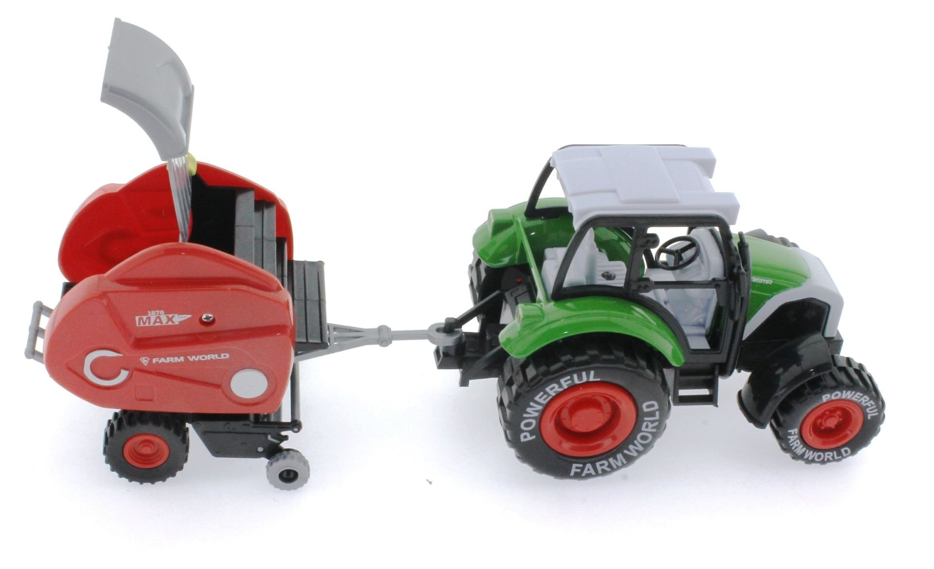 Sürtmeli Die Cast Yeşil Traktörlü Biçerdöver Sürtmeli Die Cast Yeşil Traktörlü Biçerdöver