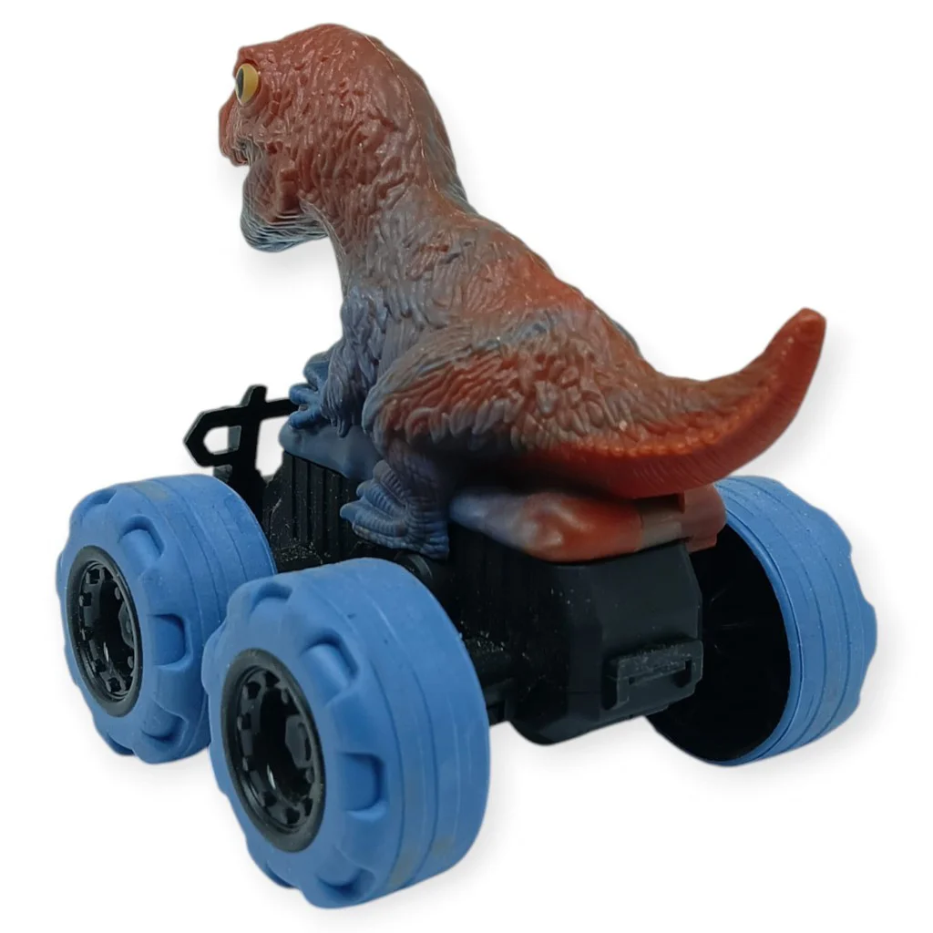Sürtmeli Dinazor Arabalar  cm - H-20 - T-Rex -Kahverengi - 1 ADET