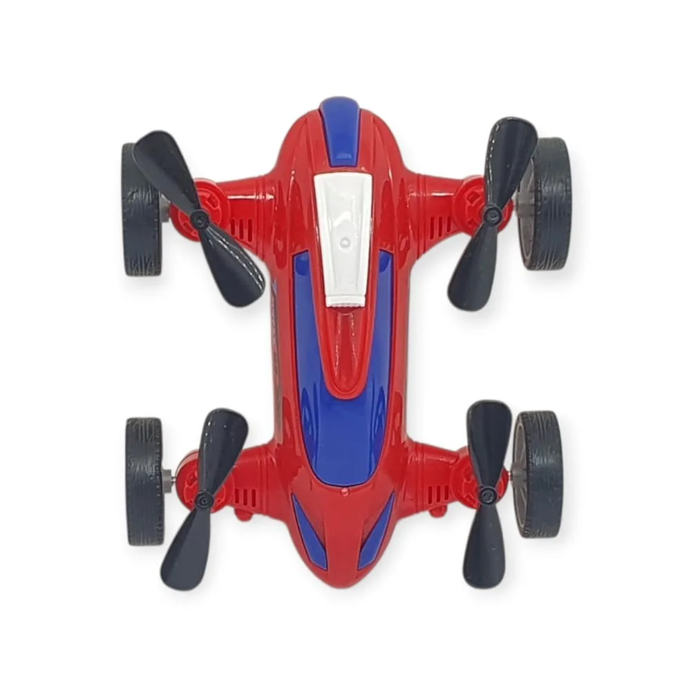 Sürtmeli Drone Araba Hareketli Pervane - Kırmızı - 1 ADET