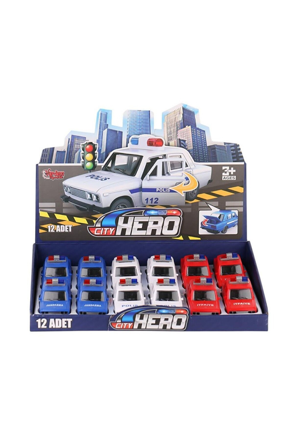 Oyuncak Store Sürtmeli Kapıları Ve Bagajı Açılabilir Araba