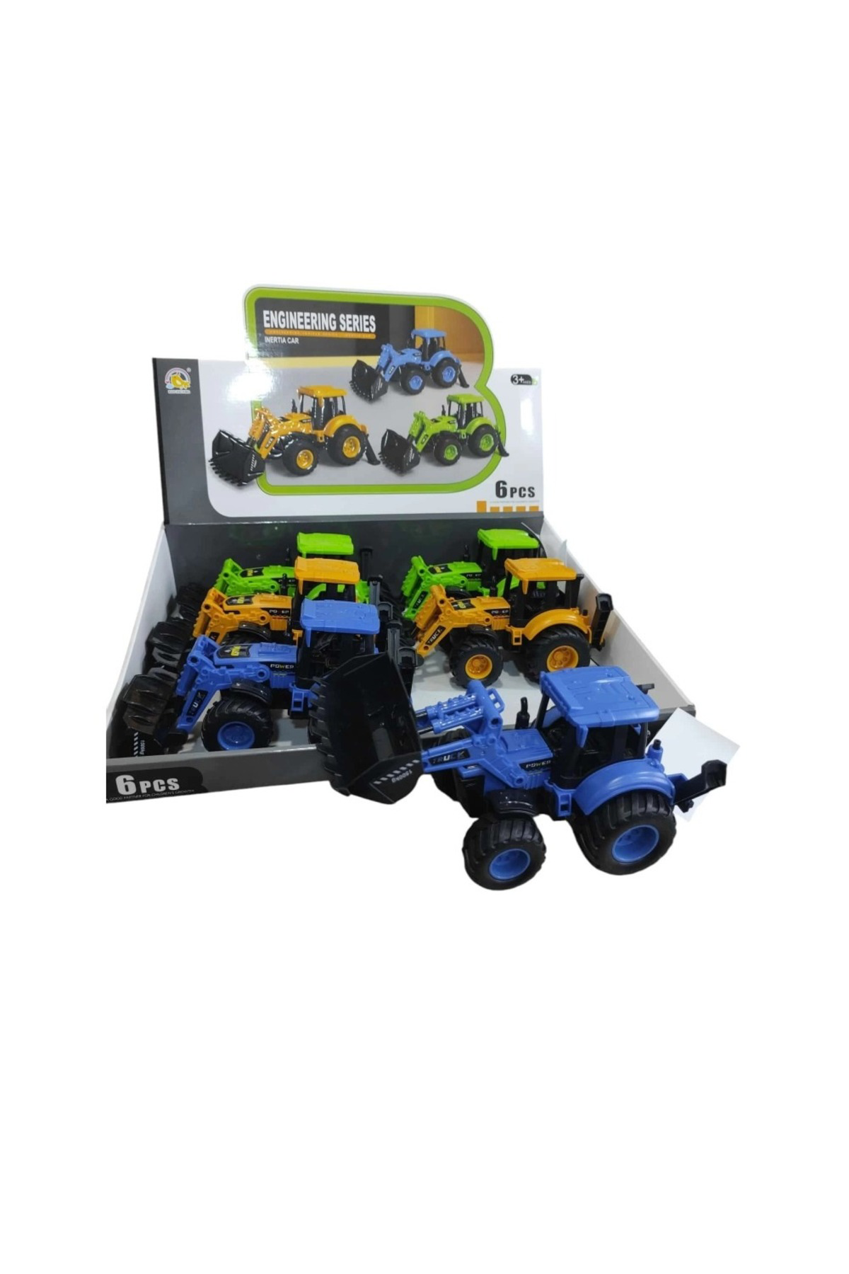 Oyuncak Store Sürtmeli Kepçeli Traktör 22 Cm