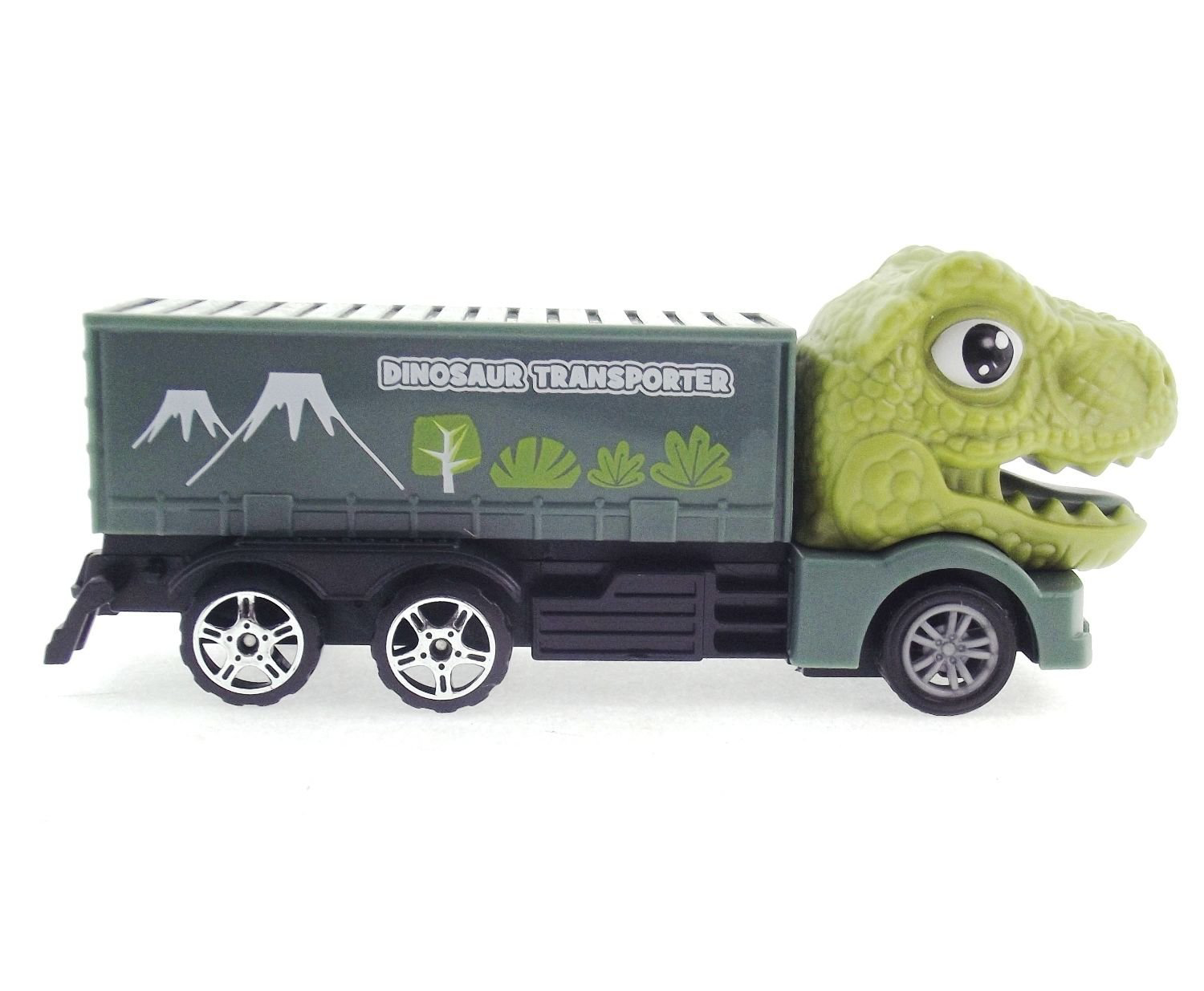 Sürtmeli T-Rex Kafalı Mini Konteynır Tır Sürtmeli T-Rex Kafalı Mini Konteynır Tır