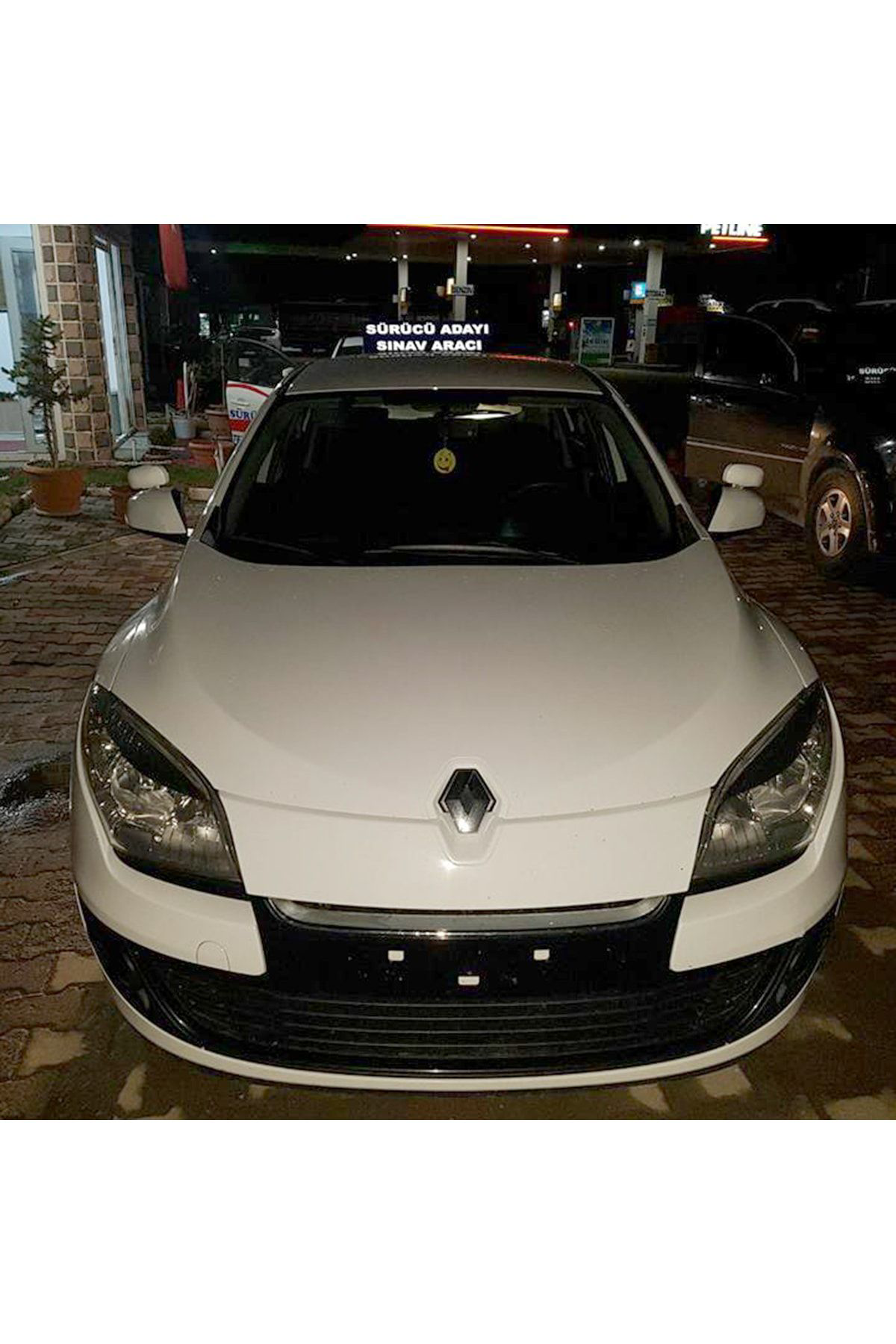 Sürücü Kursu Kör Nokta Aynası 14x8 Cm Beyaz