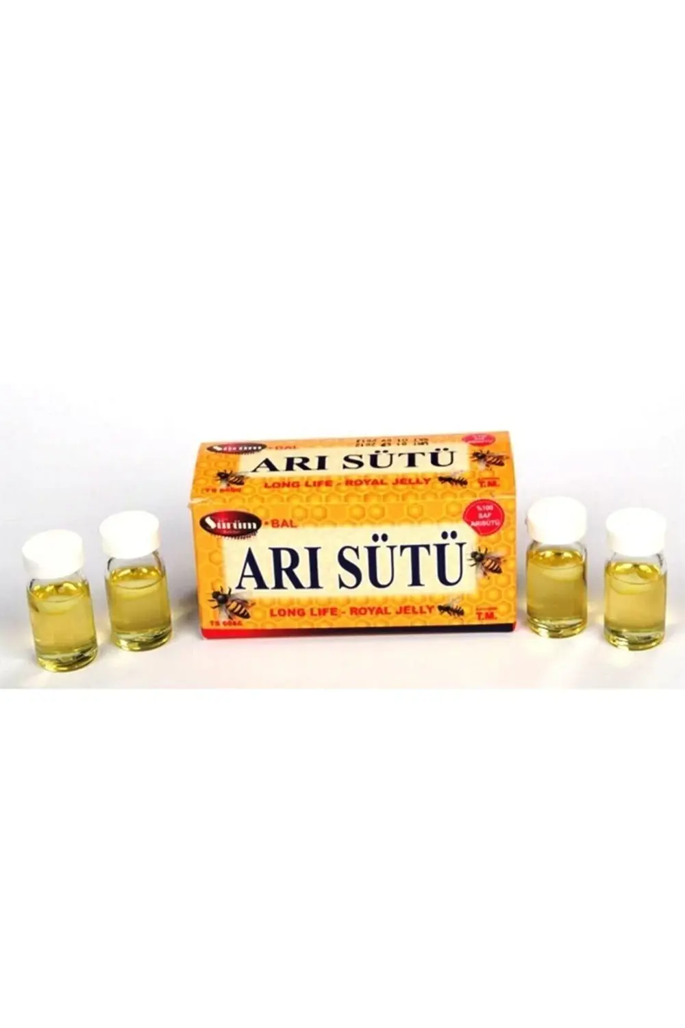 Turhan Sürüm Sürüm Bal Royal Jelly Arı Sütü 10'Lu