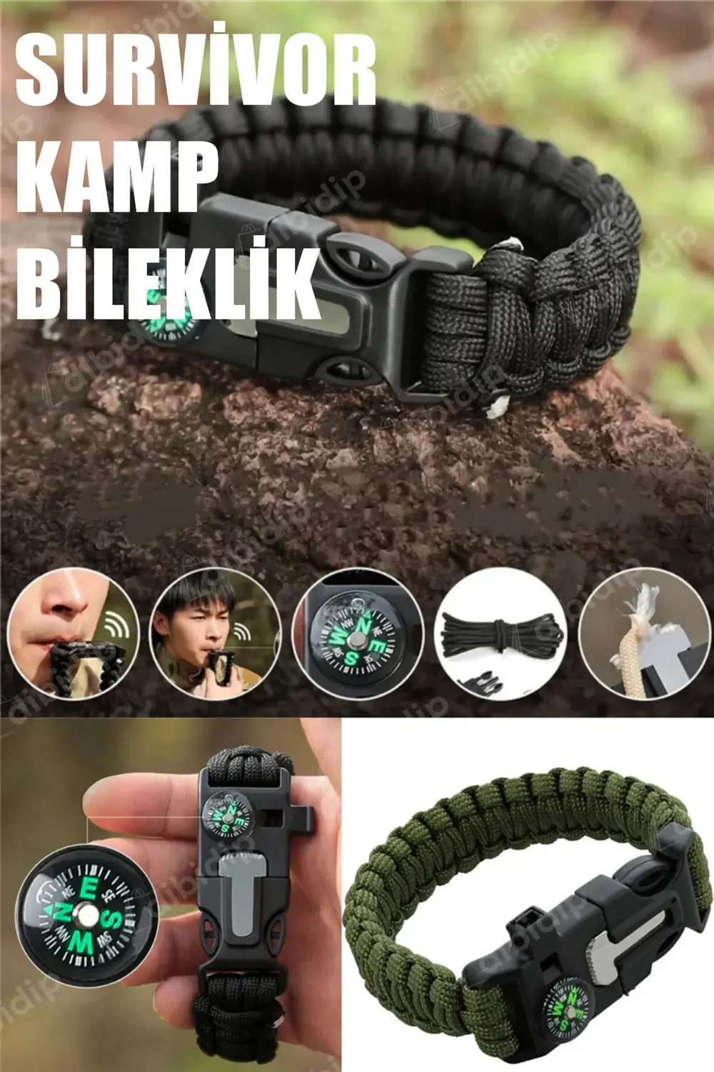 🏕️SURVIVOR KAMP BİLEKLİĞİ