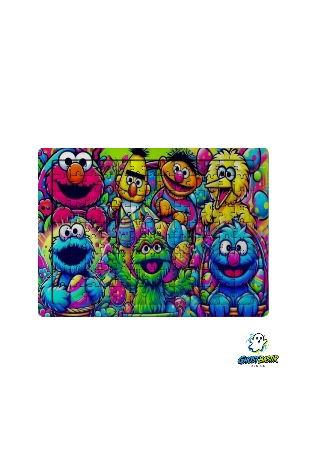 Susam Sokağı 99 Parça Ayaklı Puzzle – Dekoratif Çocuk Yapbozu 019