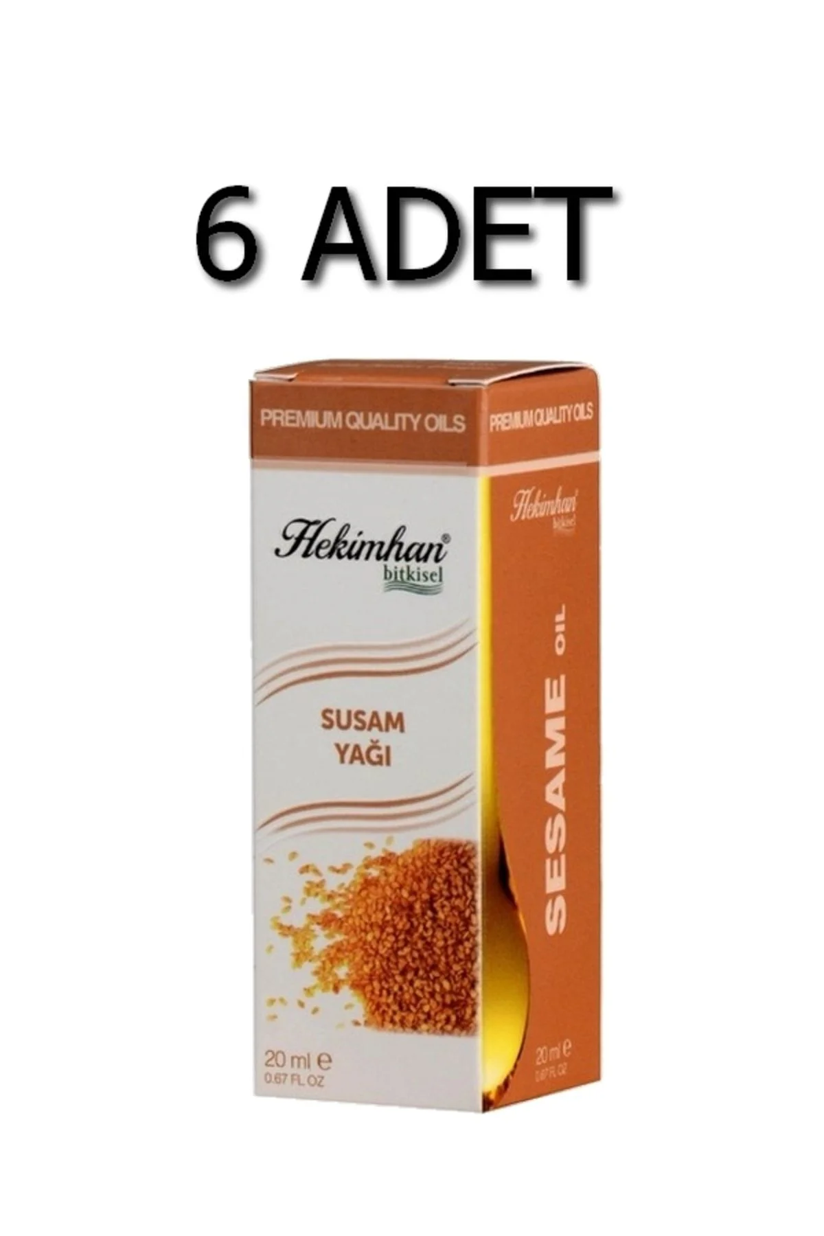 Susam Yağı 20 Ml 6 Adet