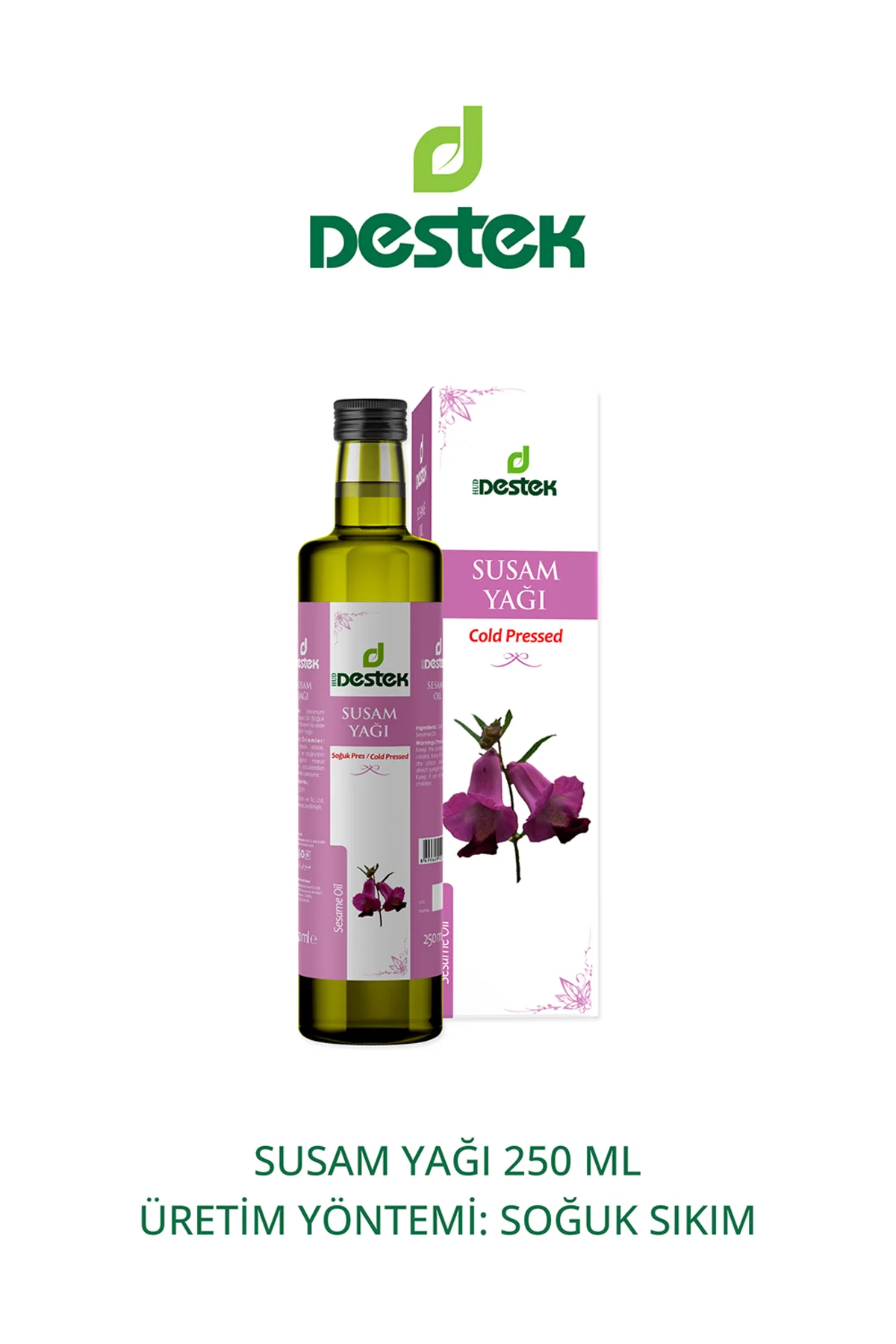 Susam Yağı 250 ml Soğuk Pres