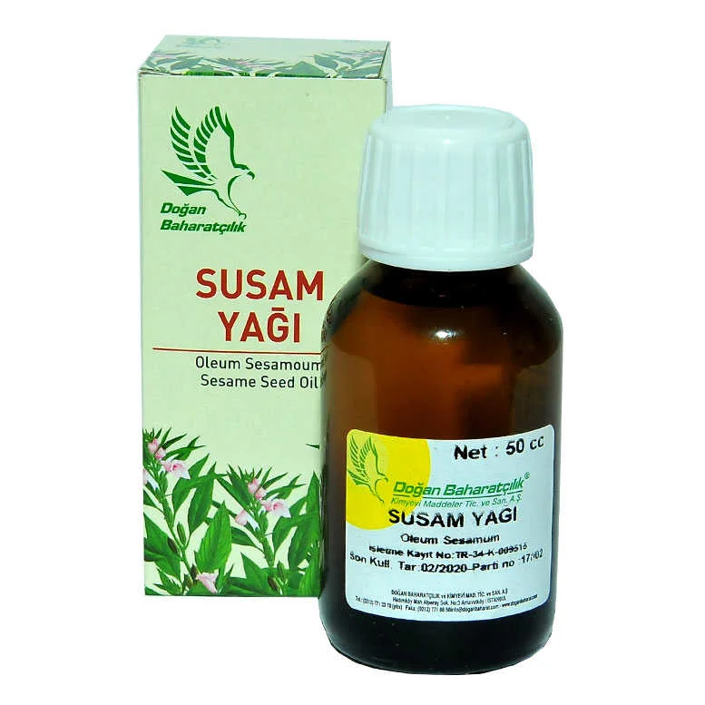 Susam Yağı 50 cc - %100 Doğal ve Saf Soğuk Sıkım Susam Yağı Fiyatı, Yorumları ve Özellikleri