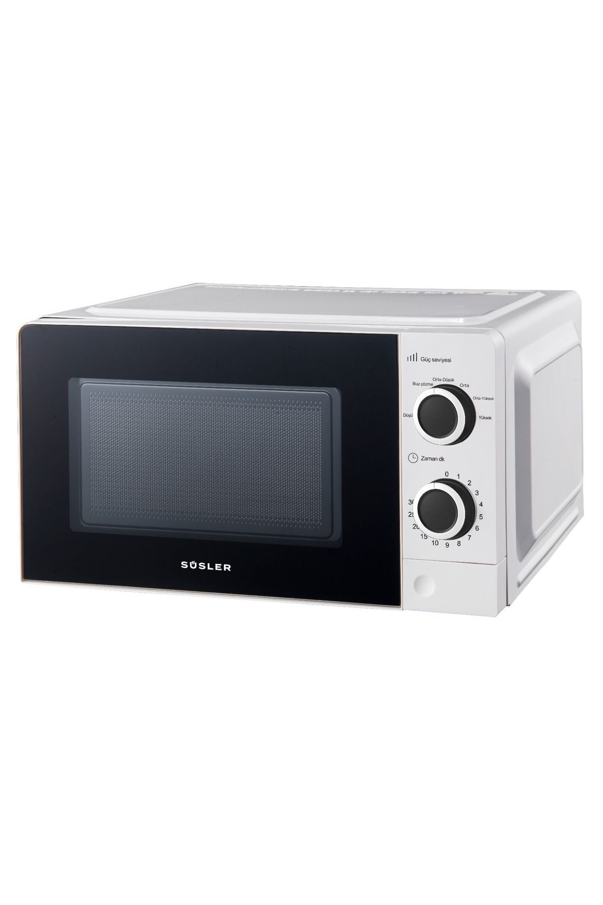 Süsler Modern  Mikrodalga Firin 20 Lt Beyaz Smd-1220 Mekanik 1001