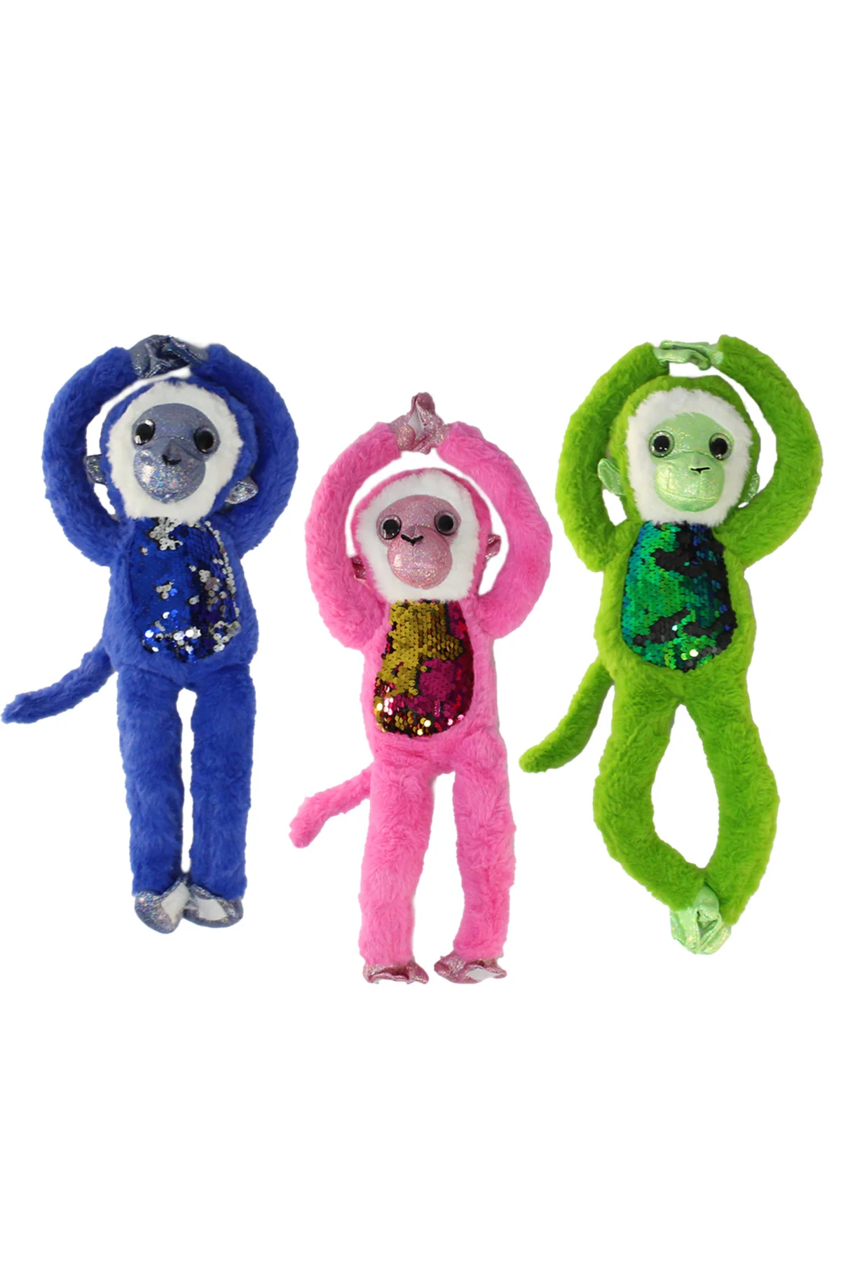 Süslü Maymunlar Peluş Oyuncak 45 cm 1 adet