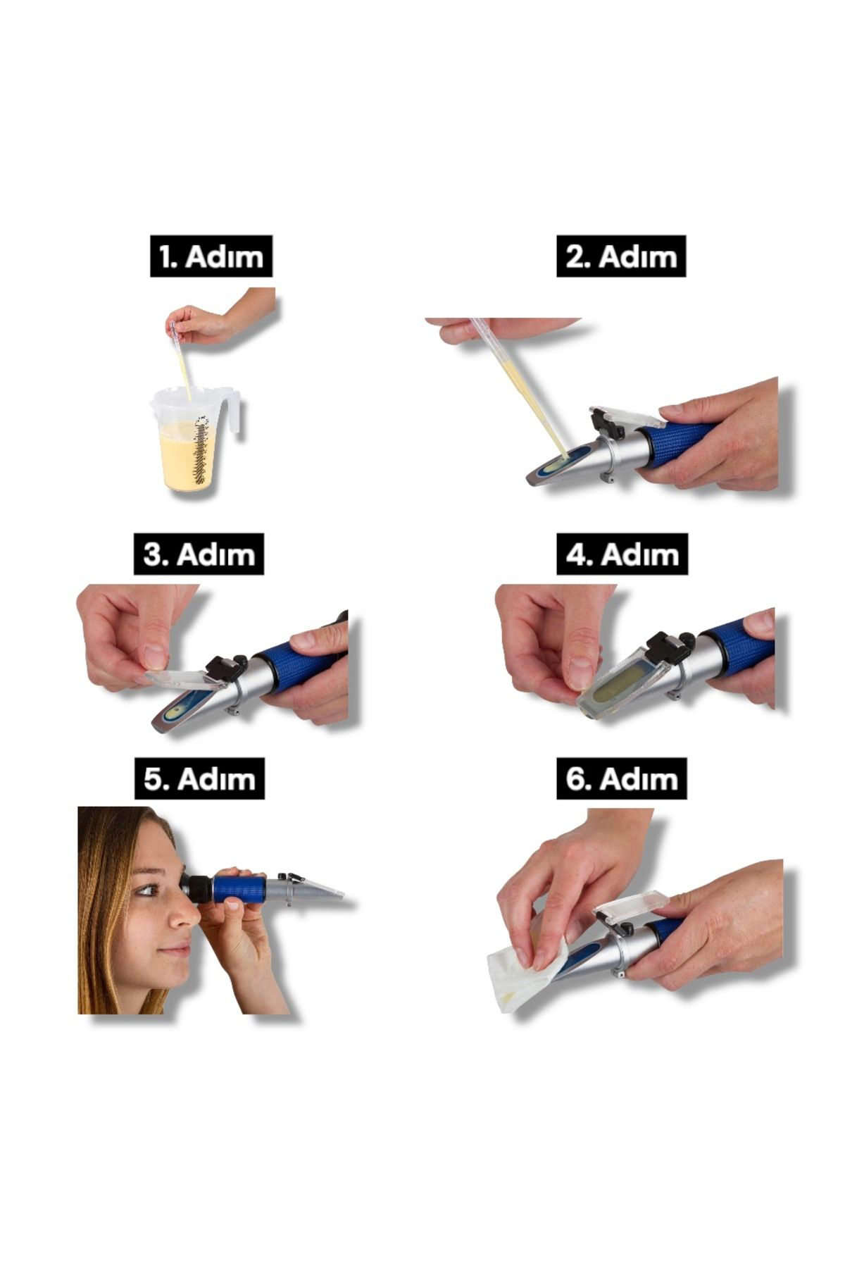 Süt Kalite Ölçüm Cihazı-refraktometre