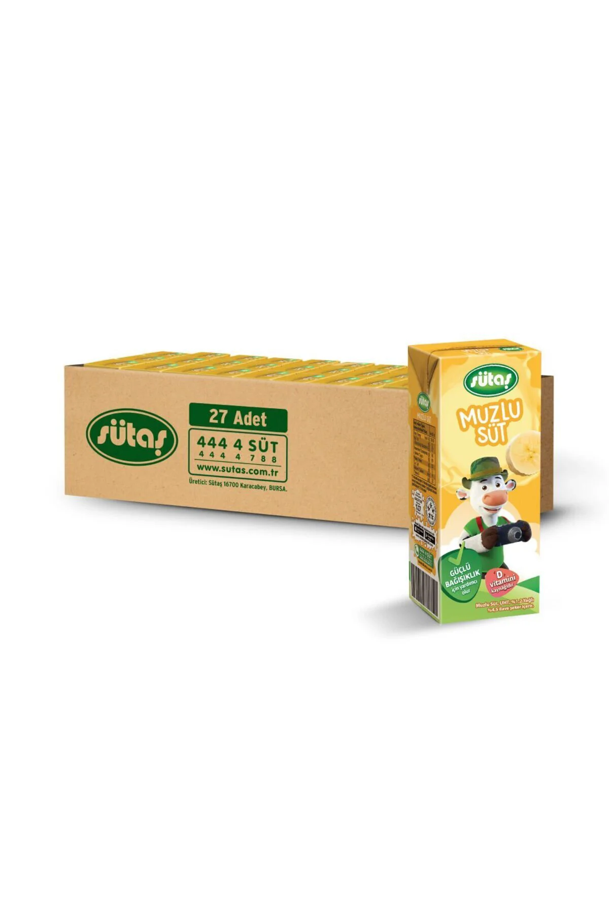 SÜTAŞMuzlu Süt 200 ml (27 adet)