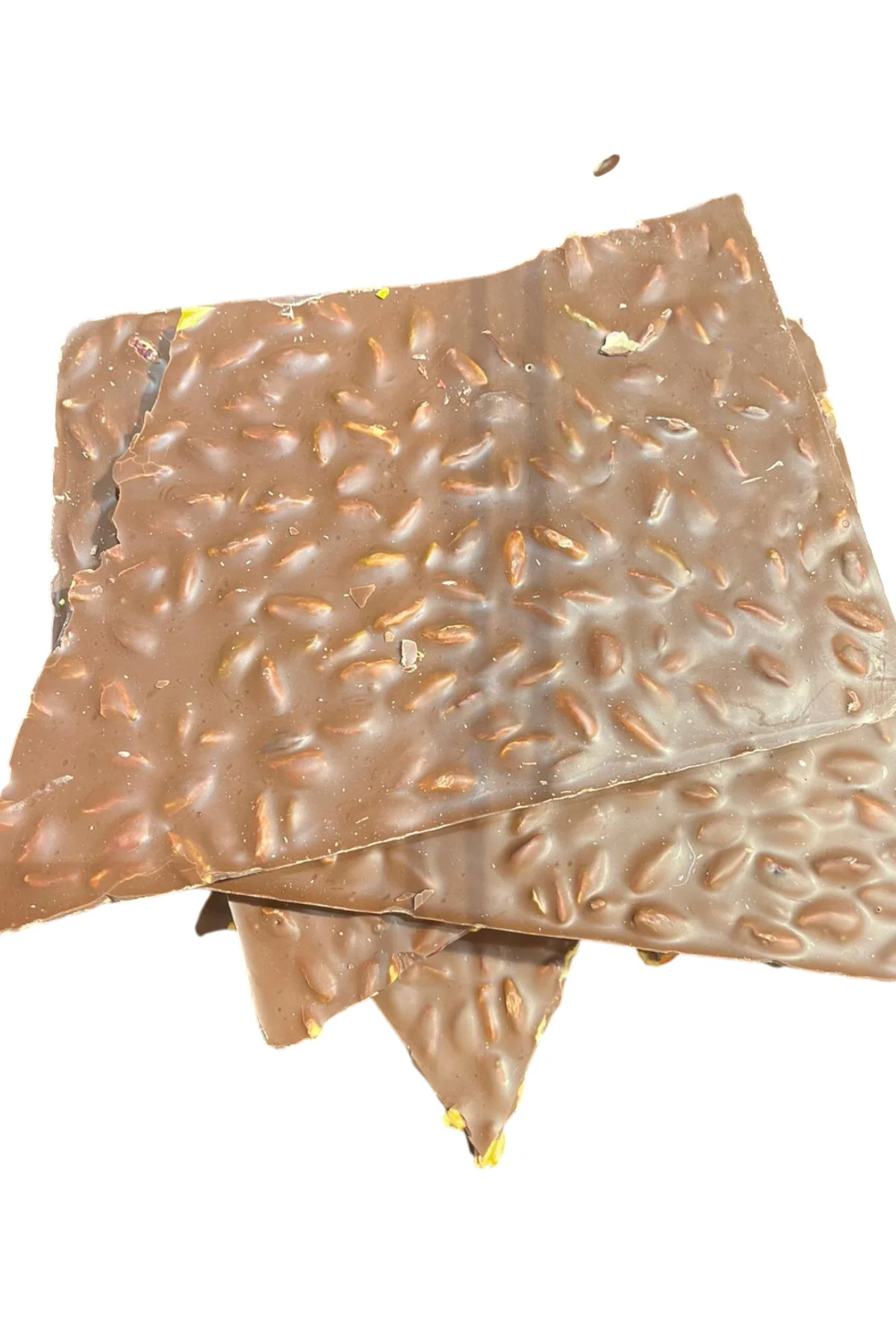 Sütlü Antep Fıstıklı Beyoğlu Çikolata-500 g Sütlü Antep Fıstıklı Beyoğlu Çikolata-500 g