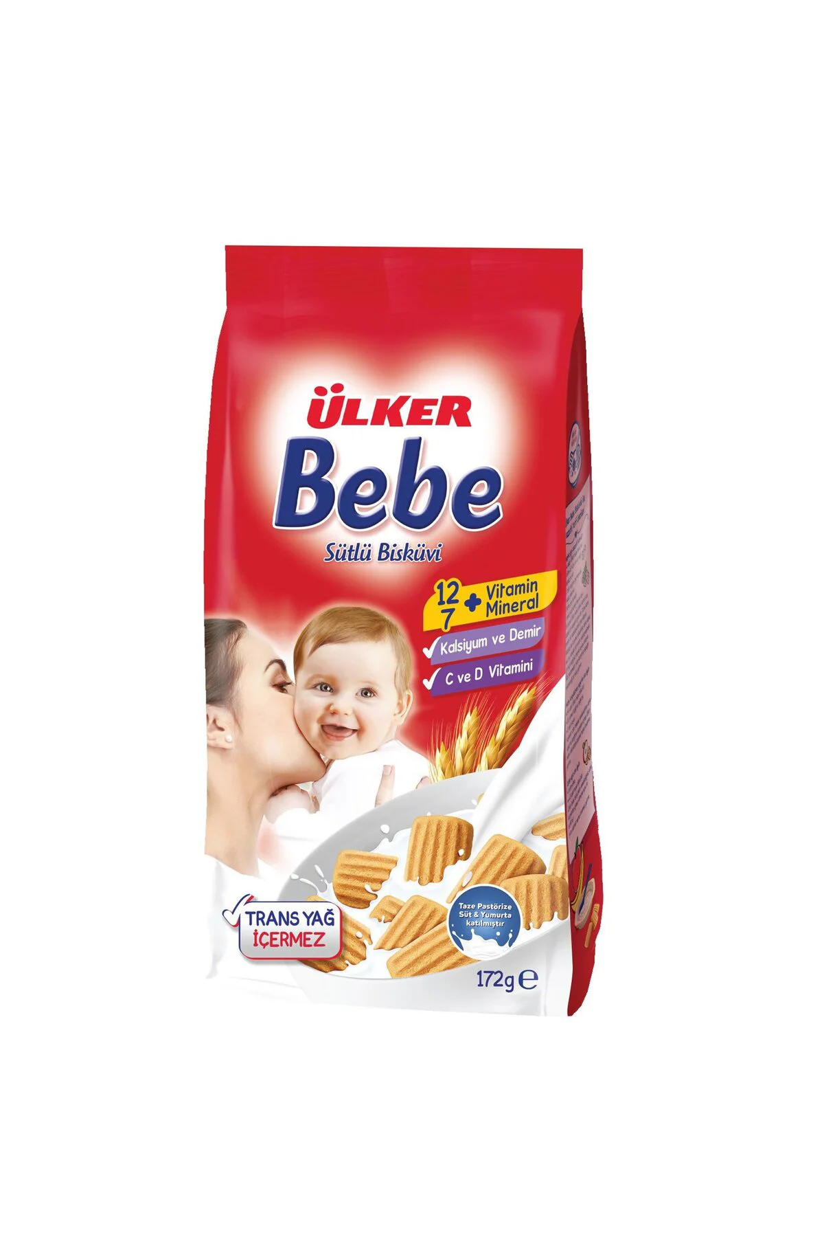 SÜTLÜ BEBE BİSKÜVİSİ 172G 5Lİ