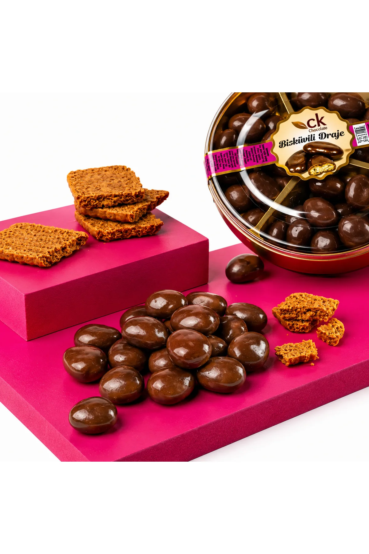 Sütlü Bisküvili Draje 120 g Sütlü Bisküvili Draje 120 g