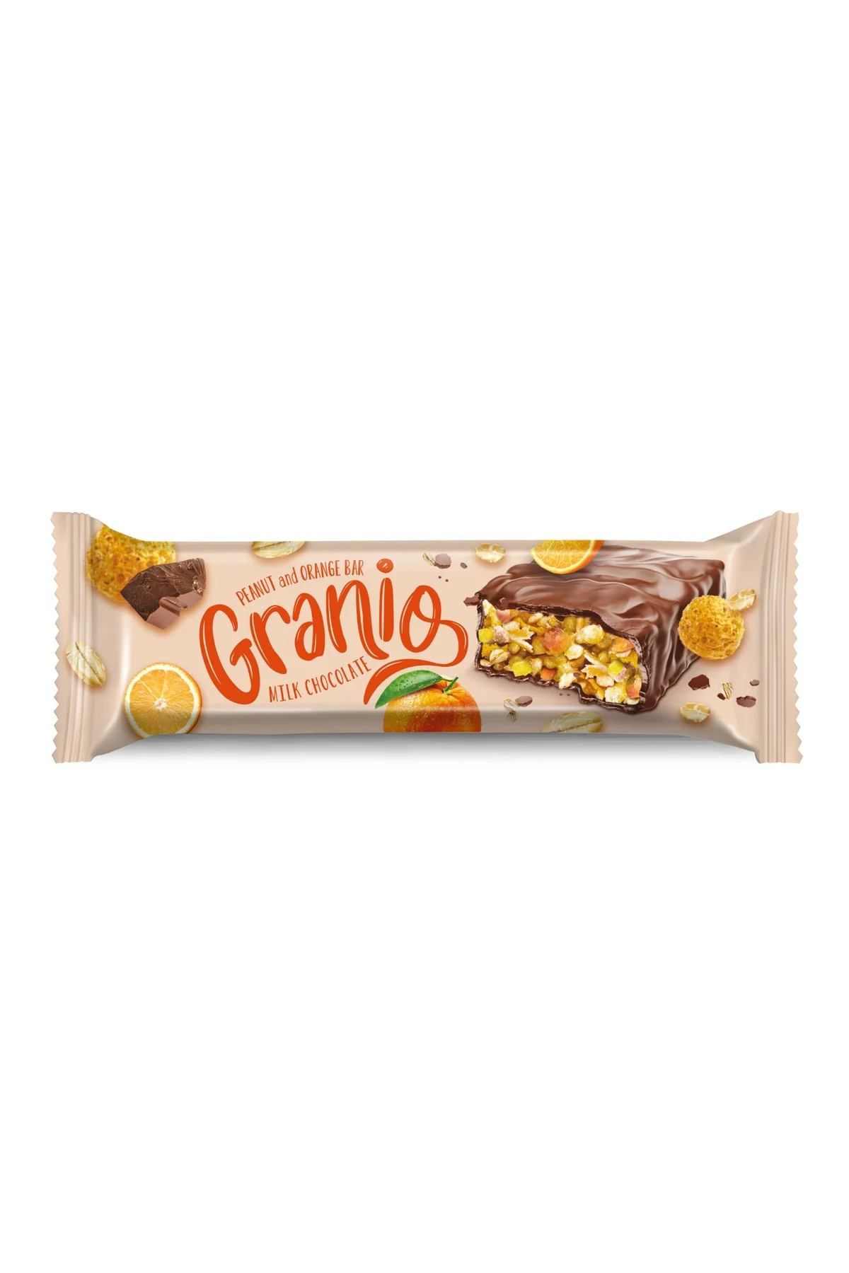Sütlü Çikolata Kaplamalı Portakallı Meyveli Bar 40 gr X 24 Adet ( İkram . İaşə ) Sütlü Çikolata Kaplamalı Portakallı Meyveli Bar 40 gr X 24 Adet ( İkram . İaşə )