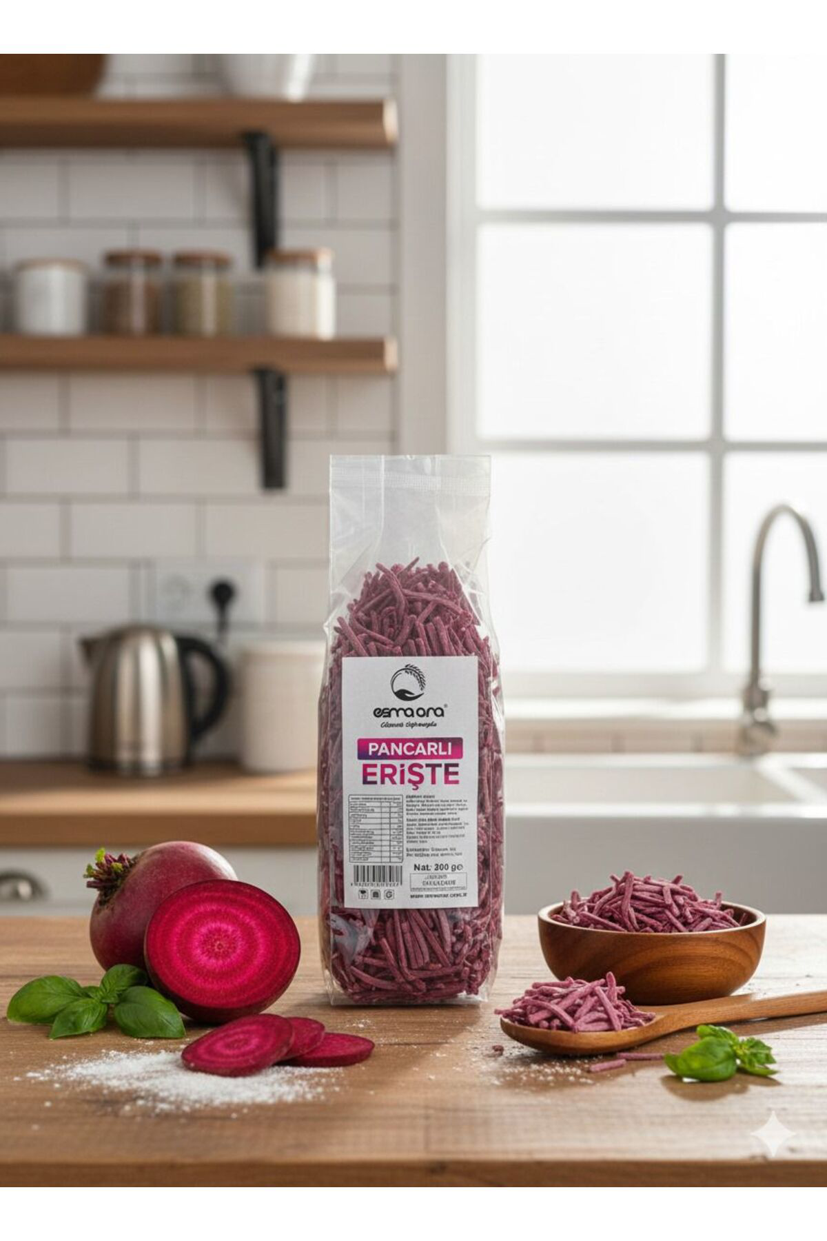 Sütlü Pancarlı Erişte 300 Gr