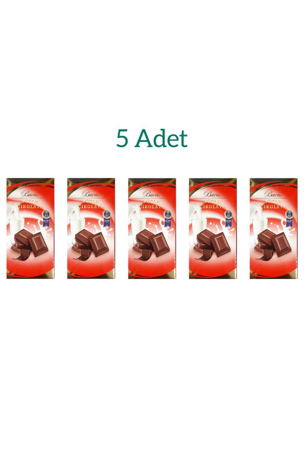 SÜTLÜ TABLET ÇİKOLATA 80 GR 5 Lİ PAKET