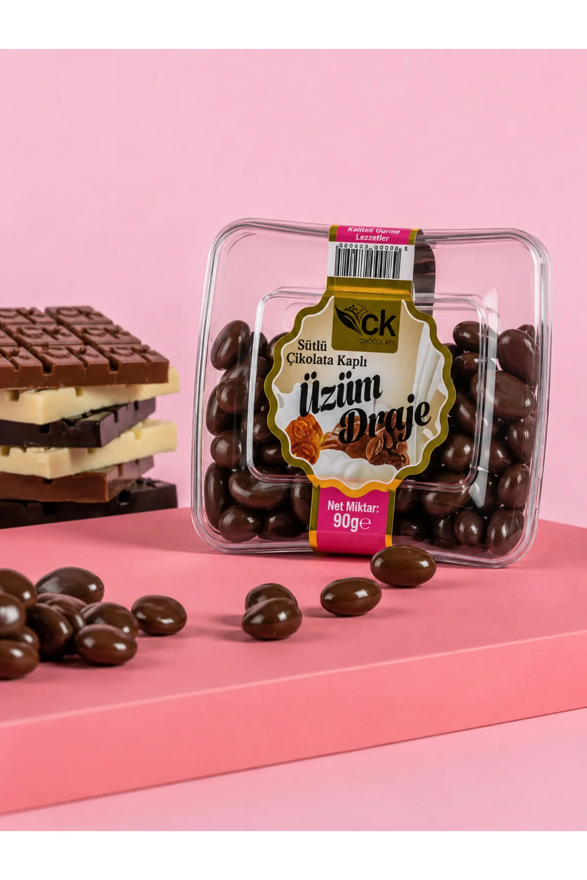 Sütlü Üzüm Draje 90 g Sütlü Üzüm Draje 90 g