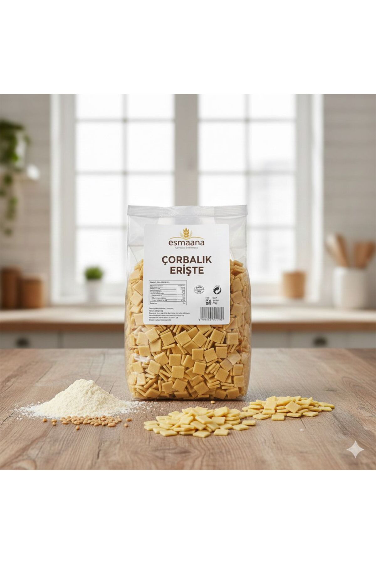 Sütlü Yumurtalı Çorbalık Erişte 500 gr