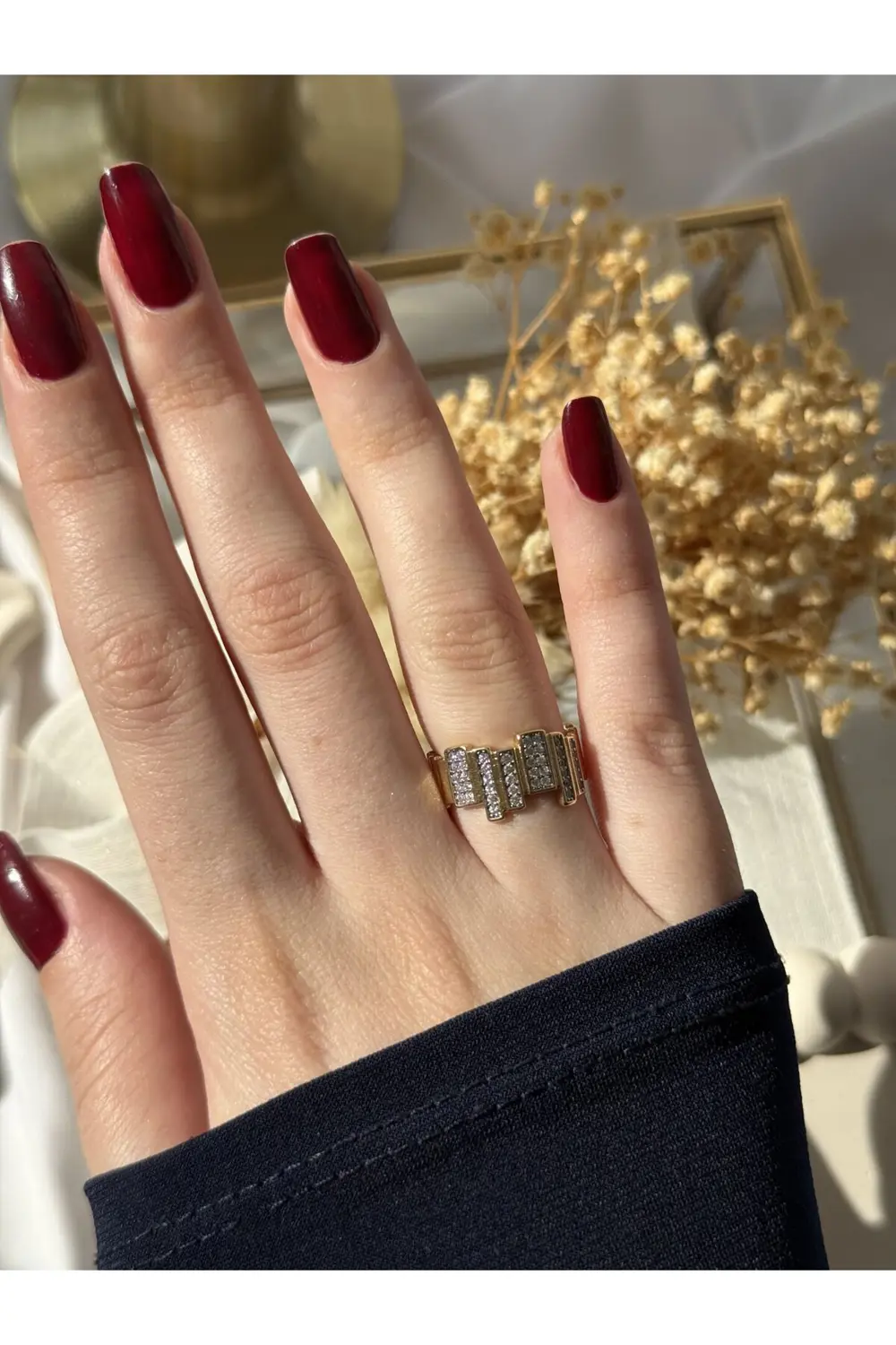 Atelier Emine Sütun Tasarım Yüzük