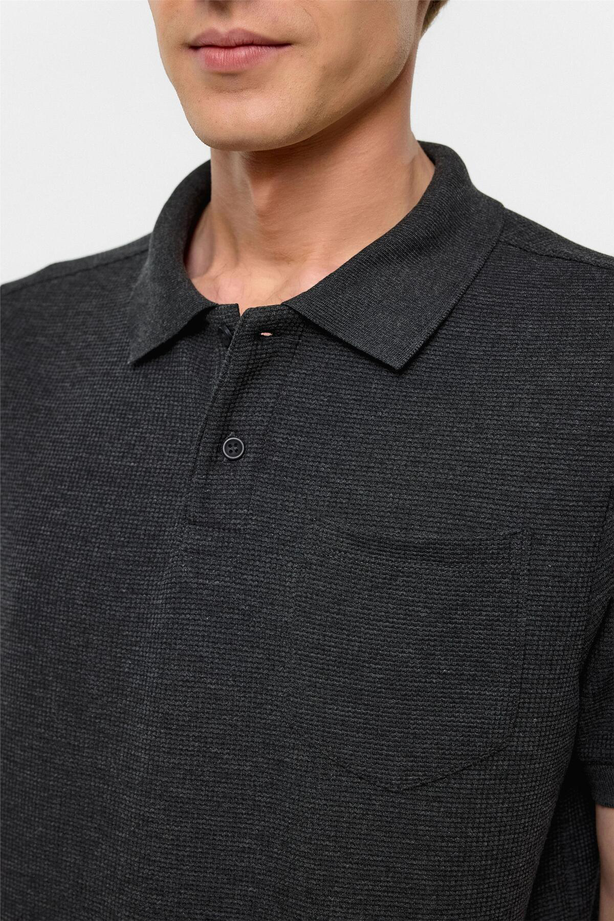 Süvari Süvari Bol Kesim Cepli Armürlü Yumuşak Dokulu Tişört