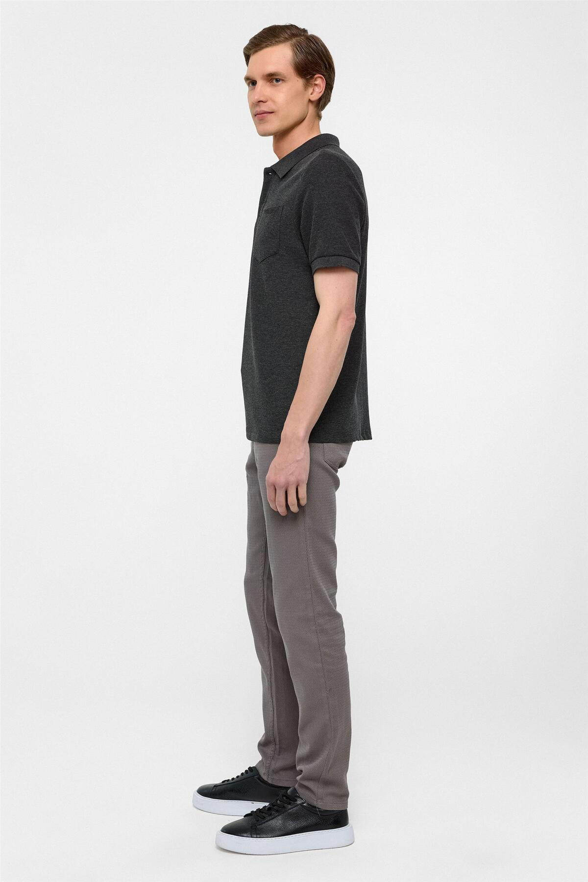 Süvari Süvari Bol Kesim Cepli Armürlü Yumuşak Dokulu Tişört