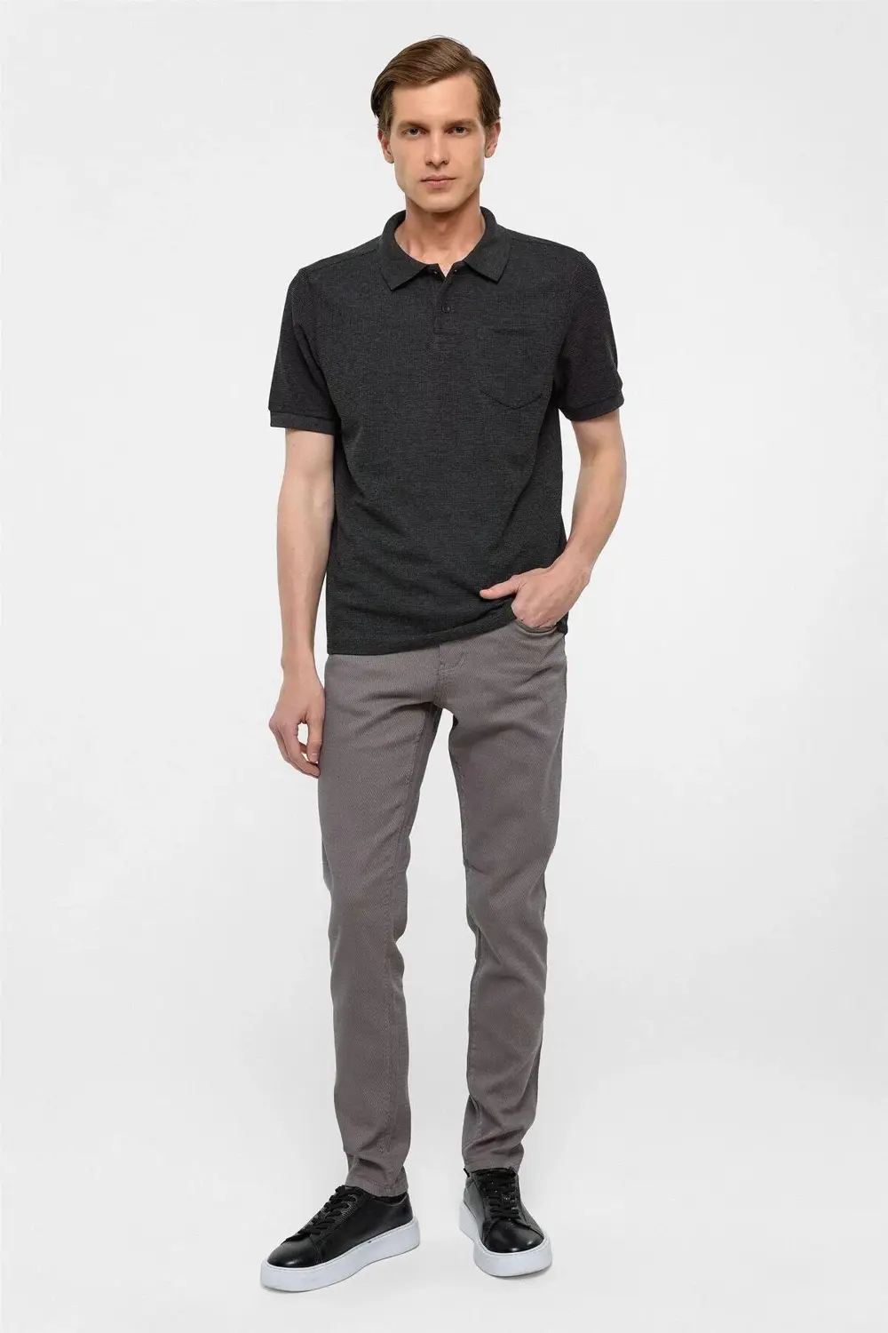 Süvari Bol Kesim Cepli Armürlü Yumuşak Dokulu Tişört