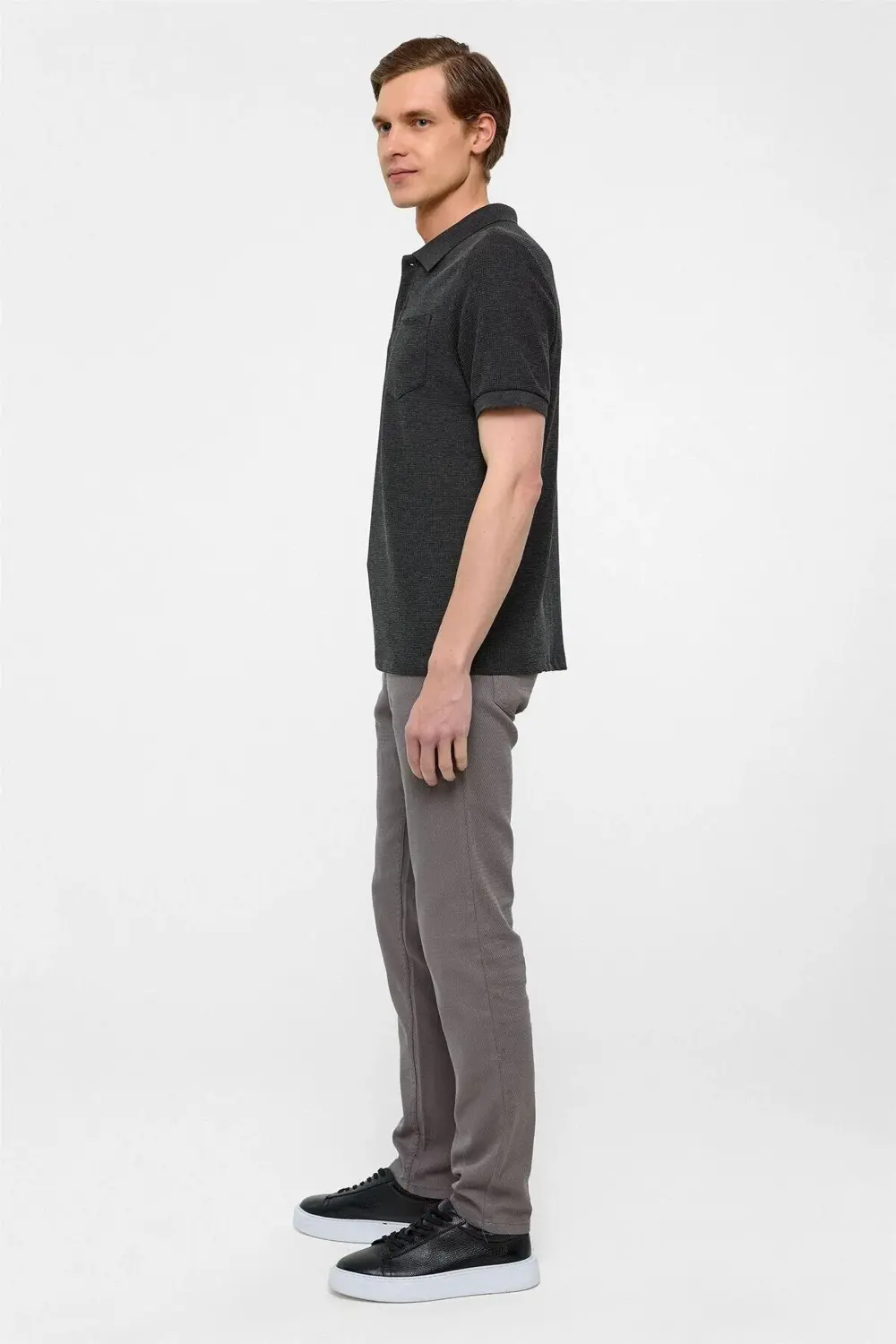 Süvari Bol Kesim Cepli Armürlü Yumuşak Dokulu Tişört